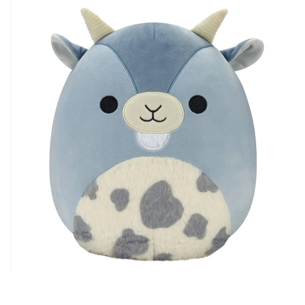 Squishmallow 12 inch Pell the Grey Spotted Goat Ultra Soft Stuffed Plush Toy